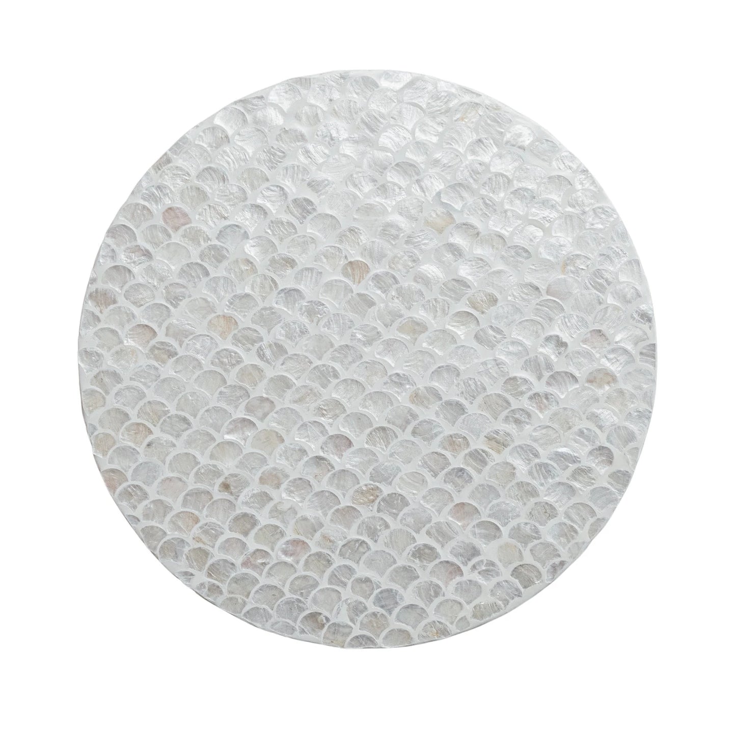 Natural Capiz Shell Lazy Susan