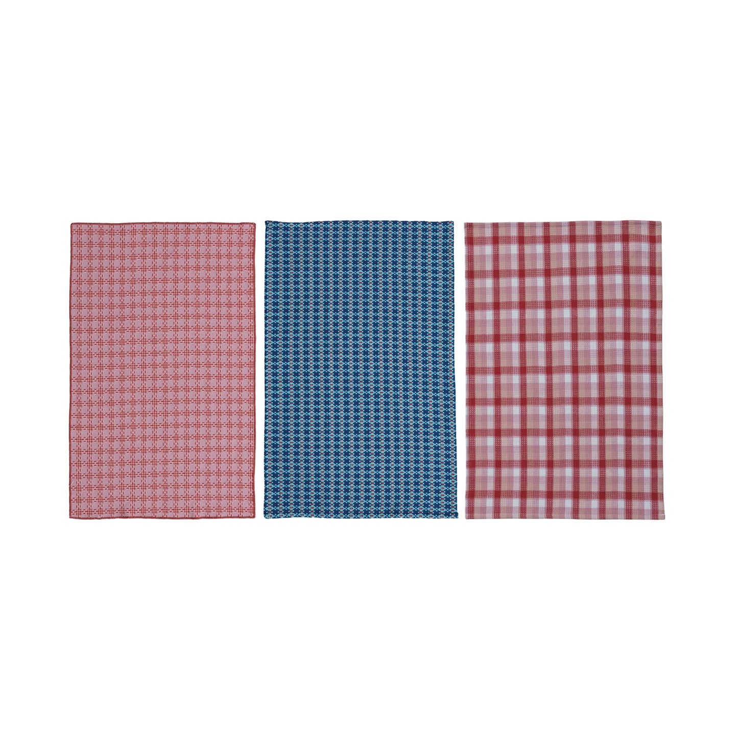 Woven Cotton Waffle Weave Tea Towel