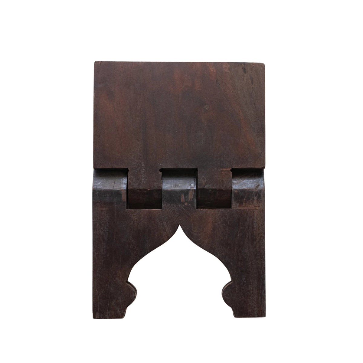 Reclaimed Wood Vintage Reproduction Folding Book Holder