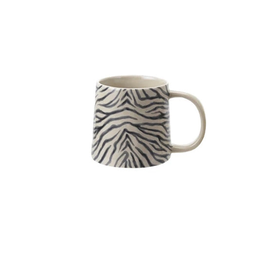 Animal Print Stoneware Mug