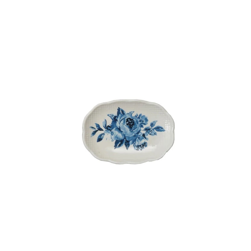 Floral Plate-Shaped Magnet