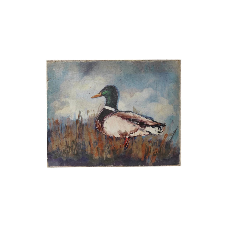 Duck Canvas Wall Décor