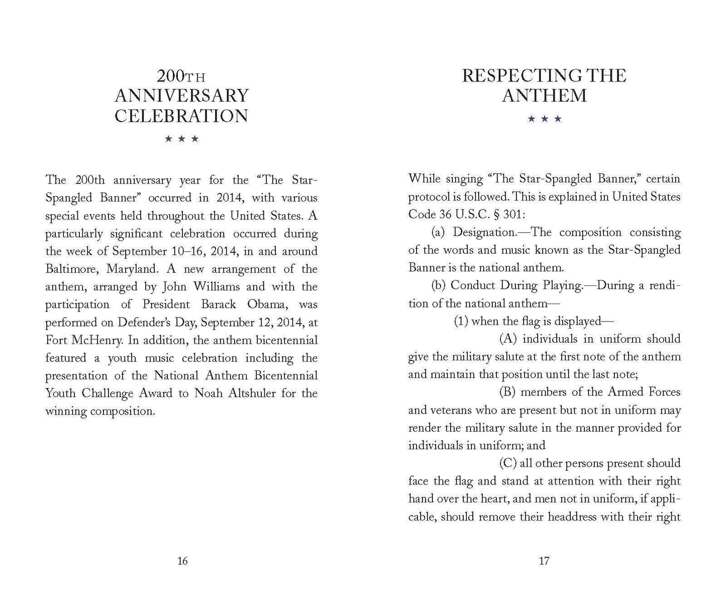 The Star-Spangled Banner, a History in Hardback