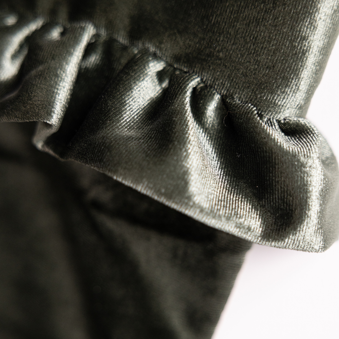 Ruffled Holiday Stocking