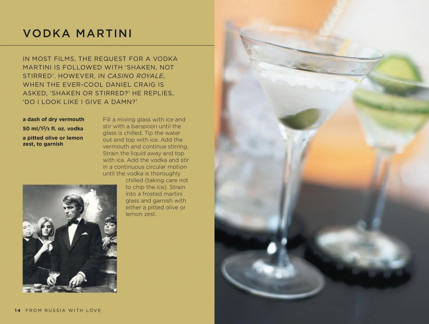 Bond Cocktails Book