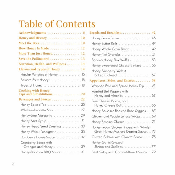 Honey 50 Tried and True Recipes