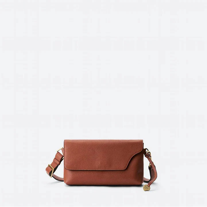 The Kim - Pebbled Leather Belt/Crossbody Bag