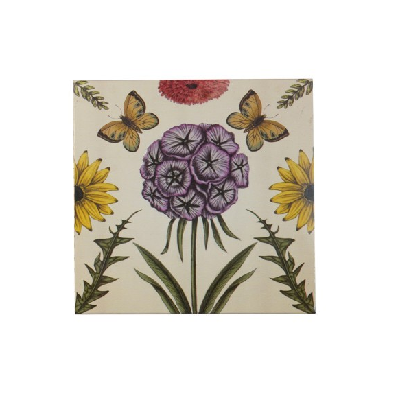 Safety Matches in Matchbox w/ Insects & florals