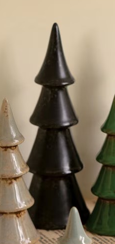 Ceramic Christmas Tree of Various Colors