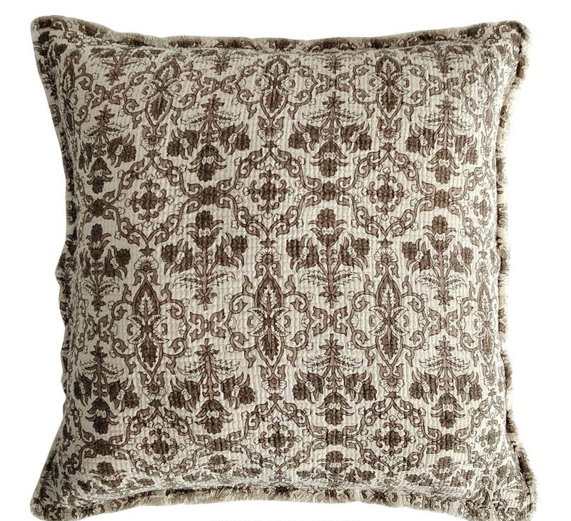 Millet 26 inch Botanical Print Pillow