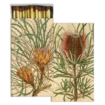 Bee Crest Nature Themed Match Box