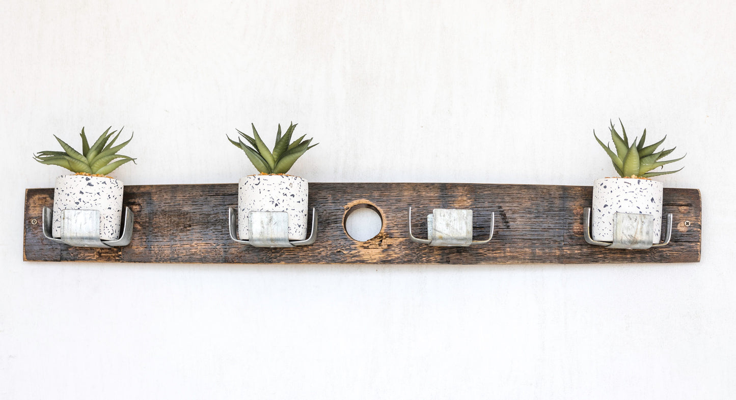Stave Wall Planter