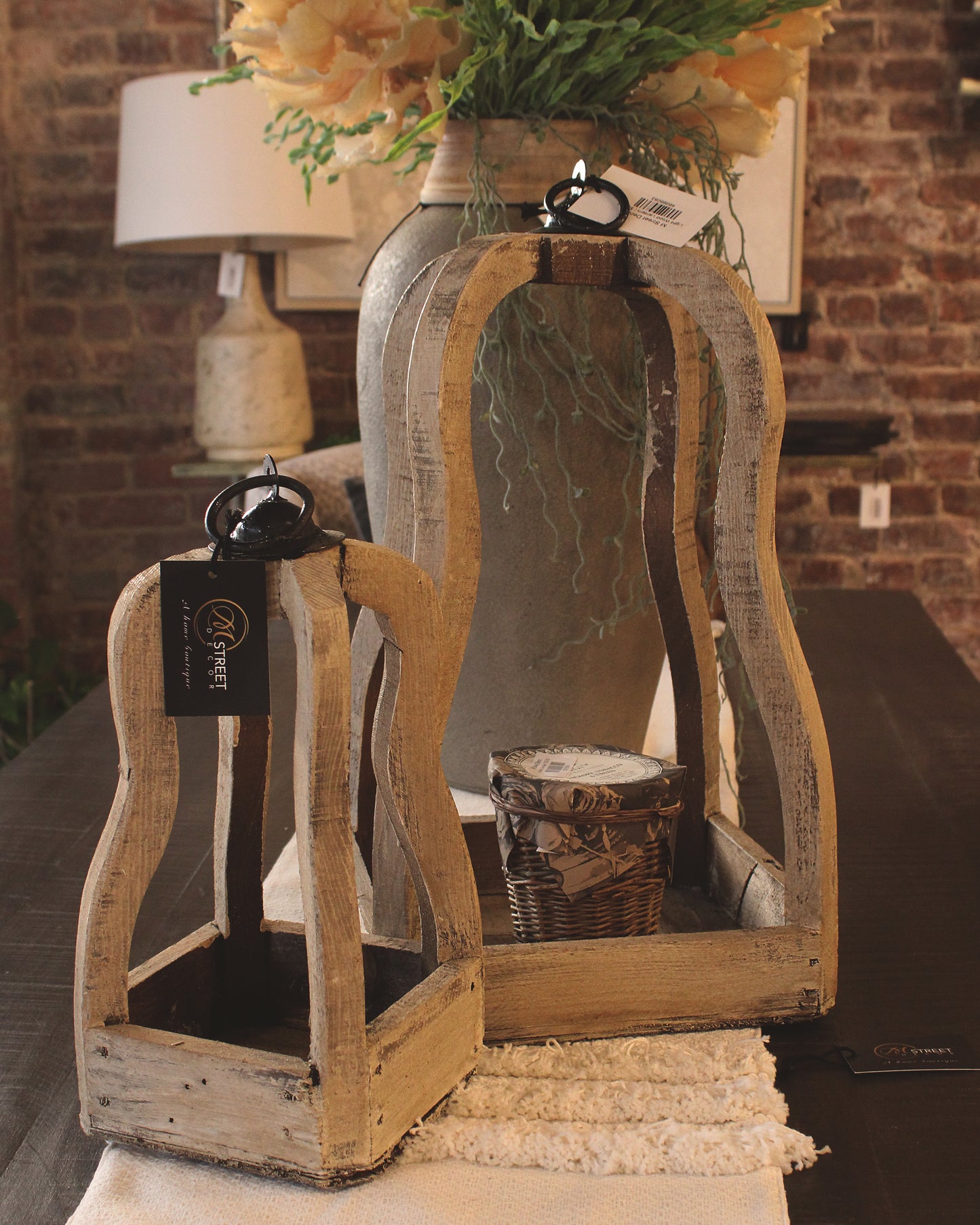 Light Wood Lantern