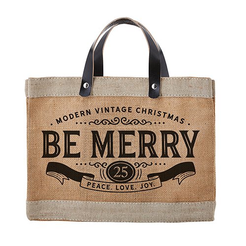 Farmer's Market Mini Tote - Be Merry