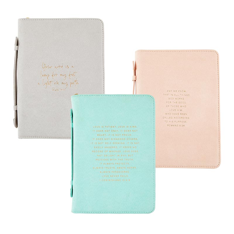 Suede Bible Cover