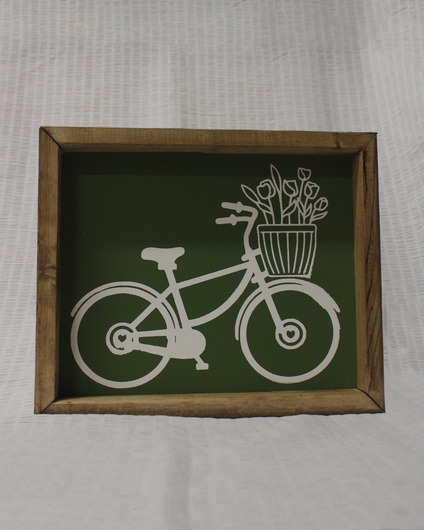 Green Framed Artwork