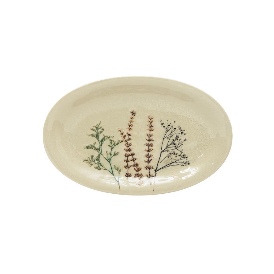 Floral Platter