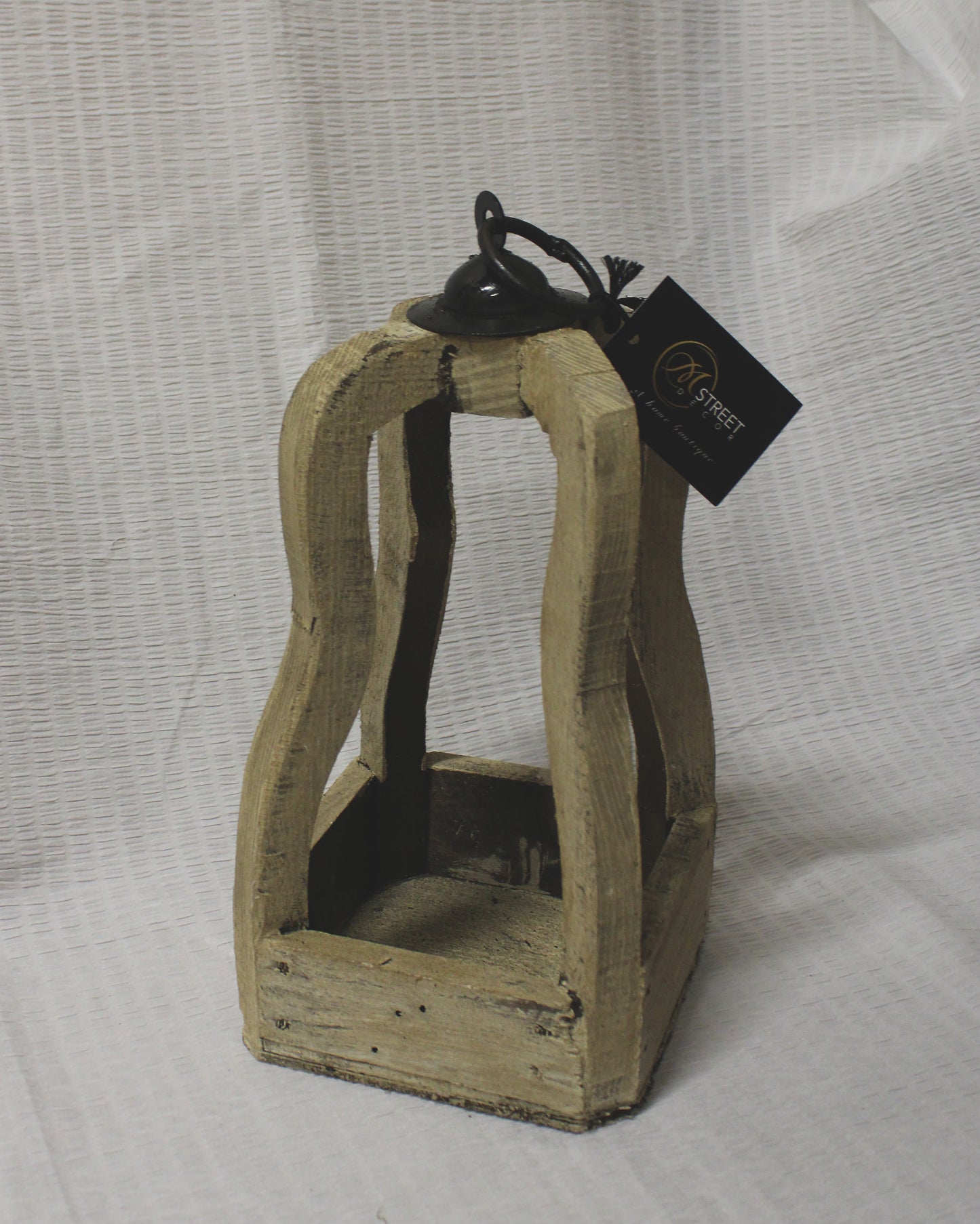 Small Light Wood Lantern
