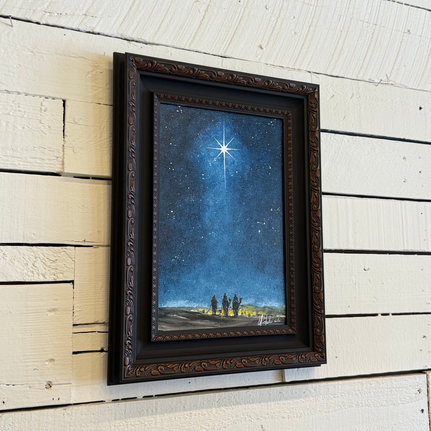Star of Bethlehem Hand Painting
