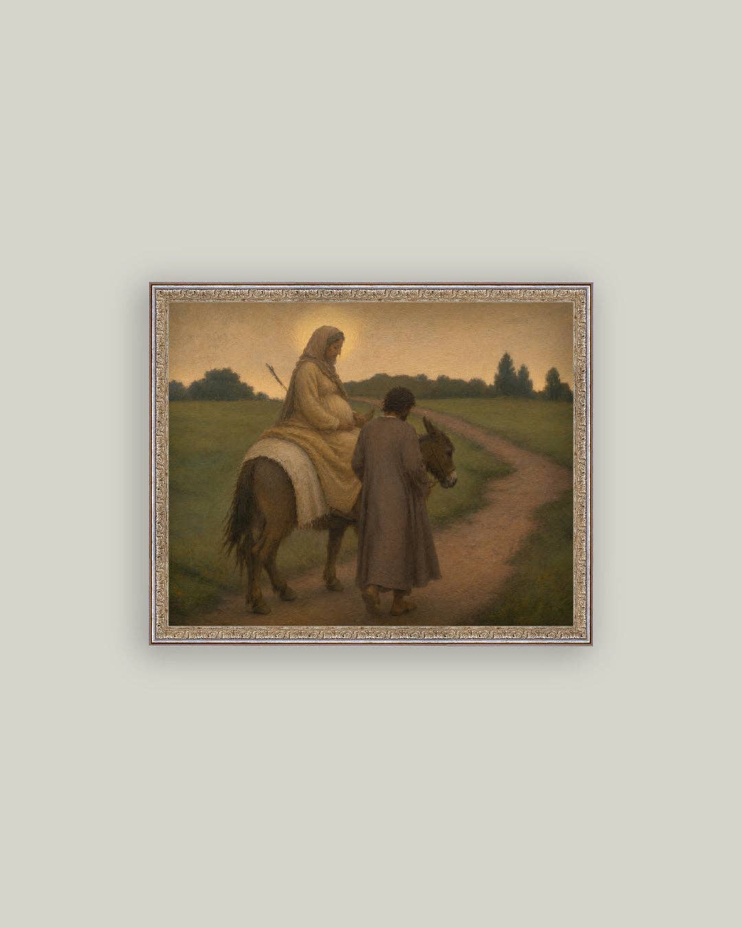 The Nativity Journey Framed Artwork