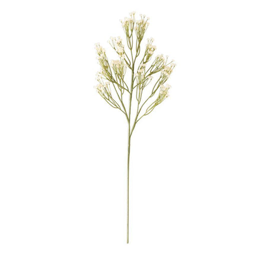 25 Inch Cream Real Touch Babys Breath Spray