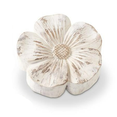 Resin Whitewashed Tabletop Daisies