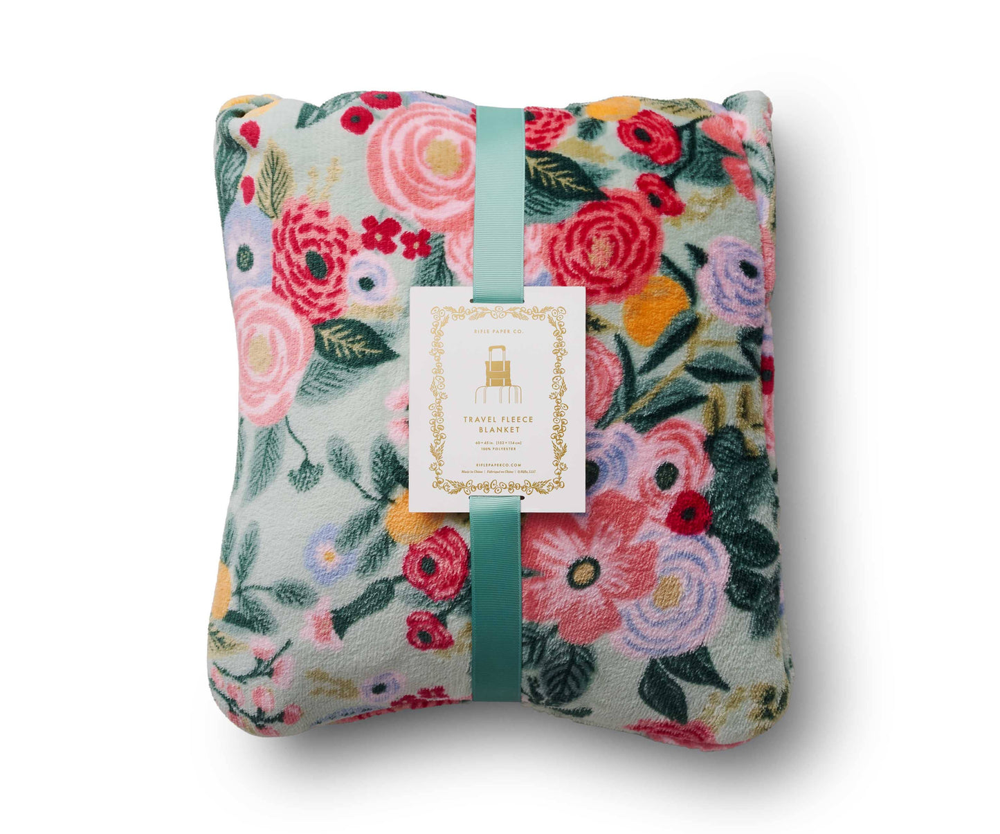 Rifle Paper Co. - Garden Party Travel Fleece Blanket