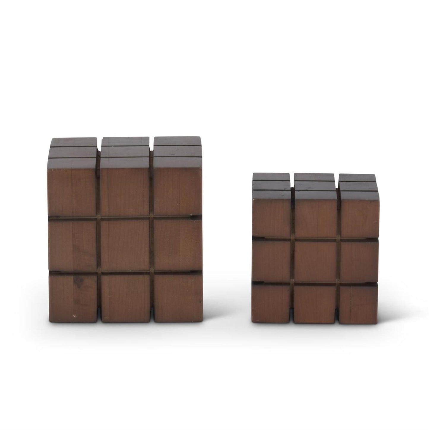 Dark Brown Wood Blocks