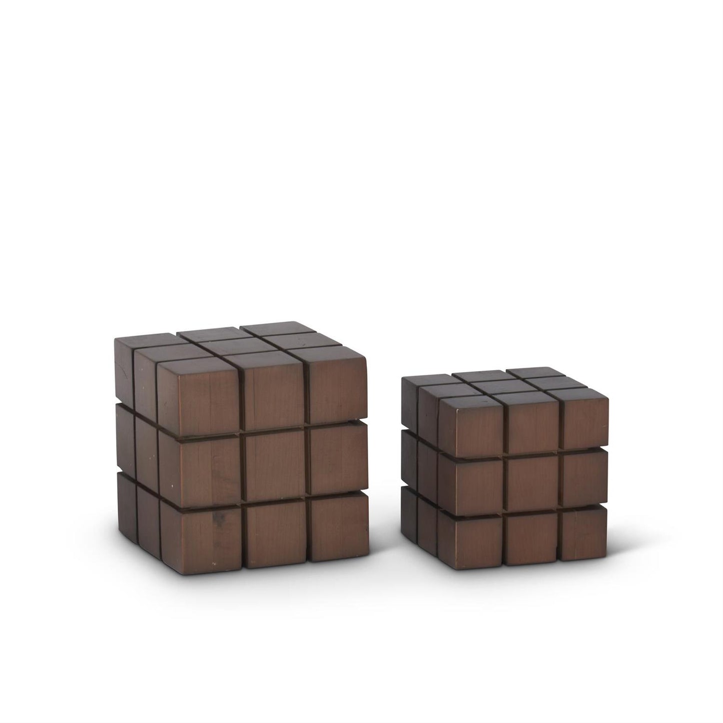 Dark Brown Wood Blocks