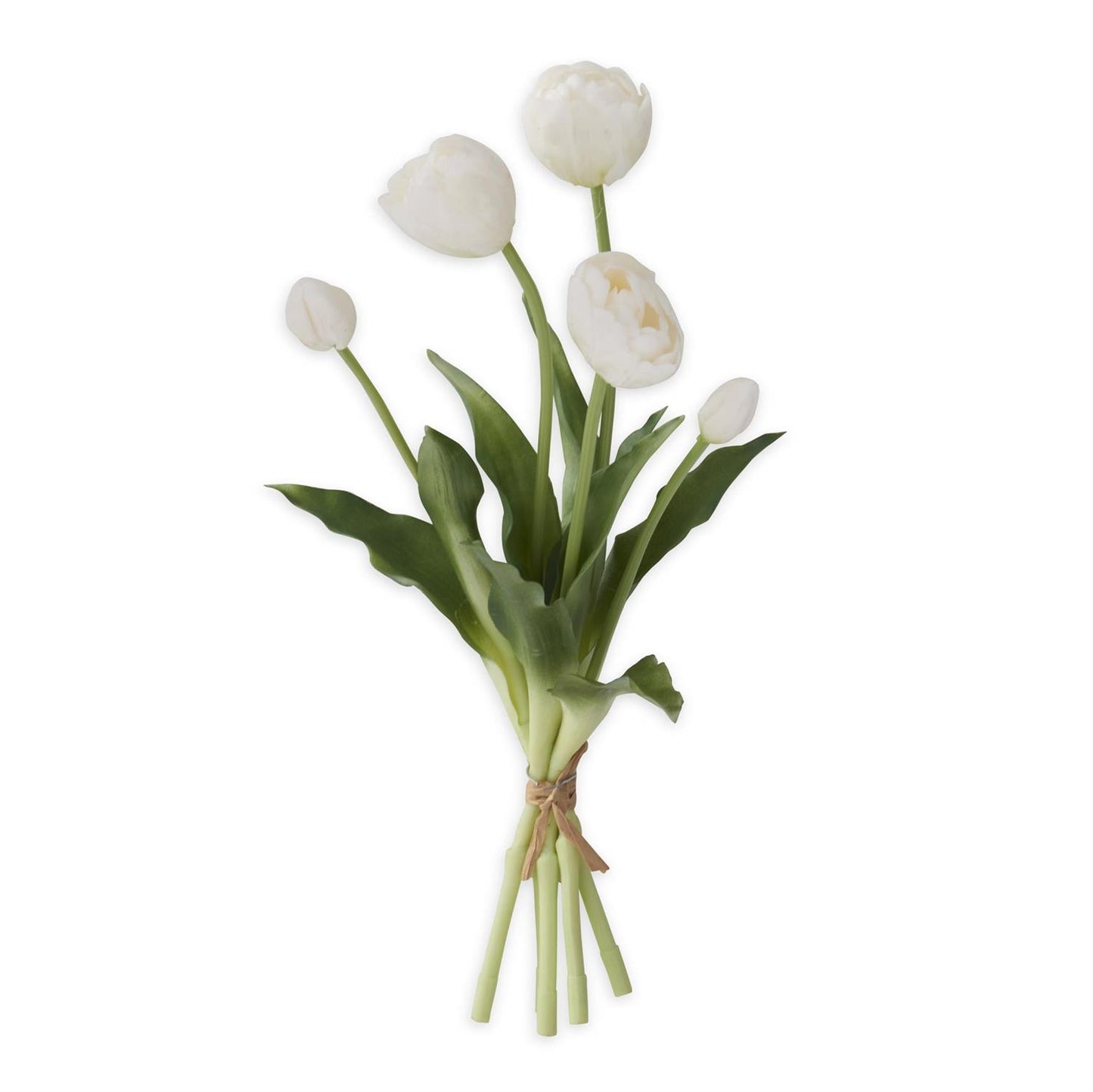 Real Touch Tulip Bud & Bloom Bundle | Pink or White