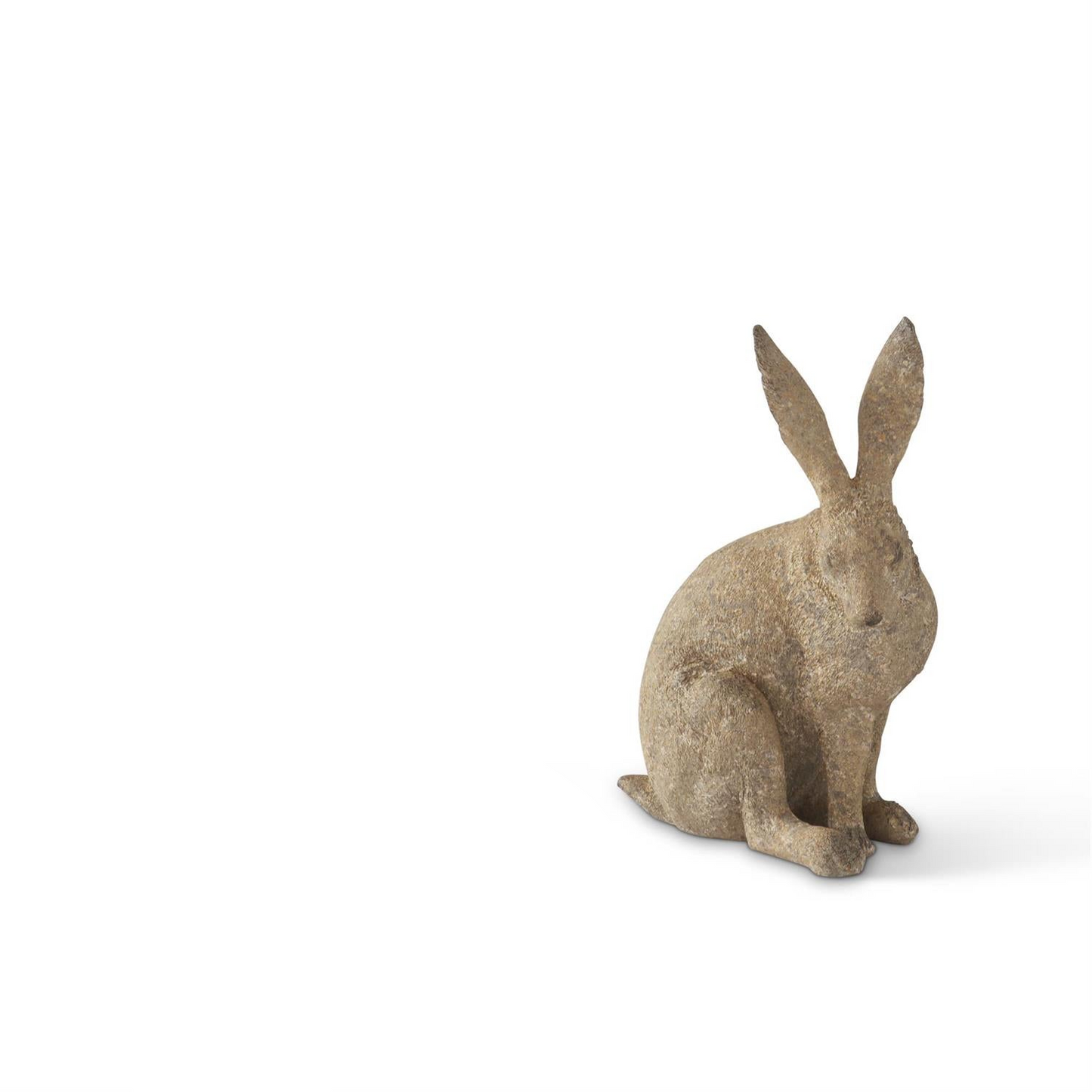 Weathered Gold Speckled Garden Rabbits