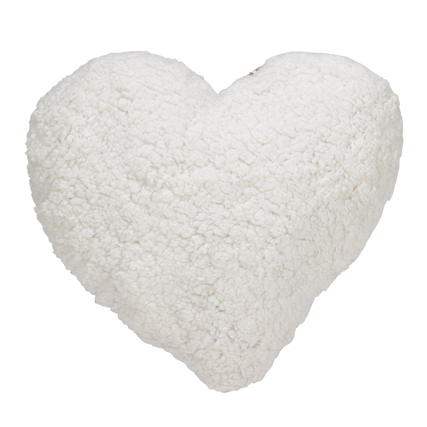 Heart Sequin Pillow - Poly Filled