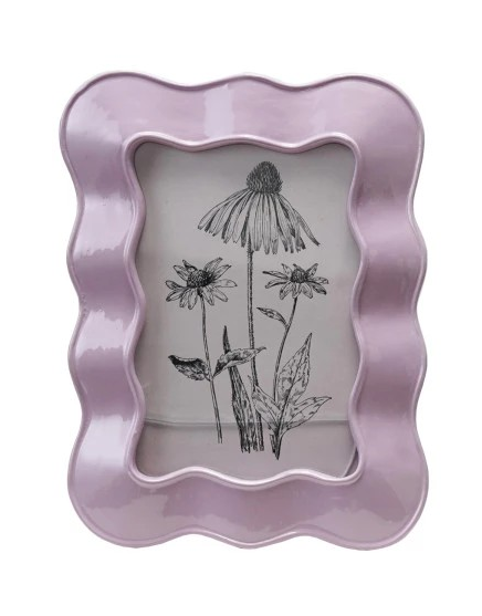 Colorful Wavy Photo Frame