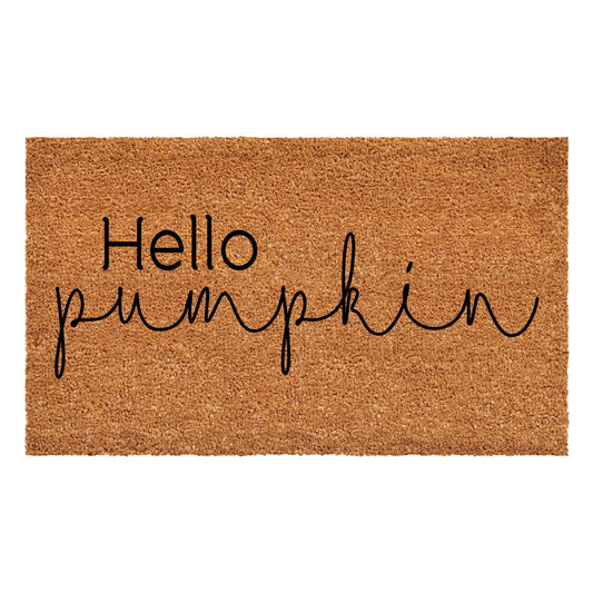 Hello Pumpkin Fall Doormat