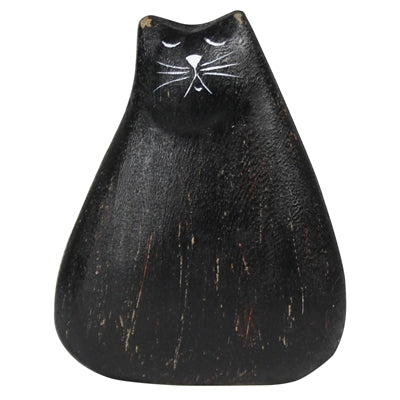 Wooden Black Cat
