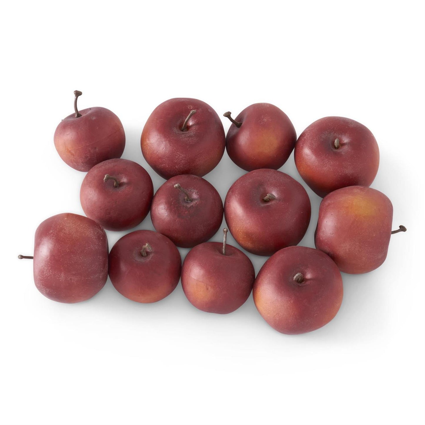 Burgundy Red Speckled Apple