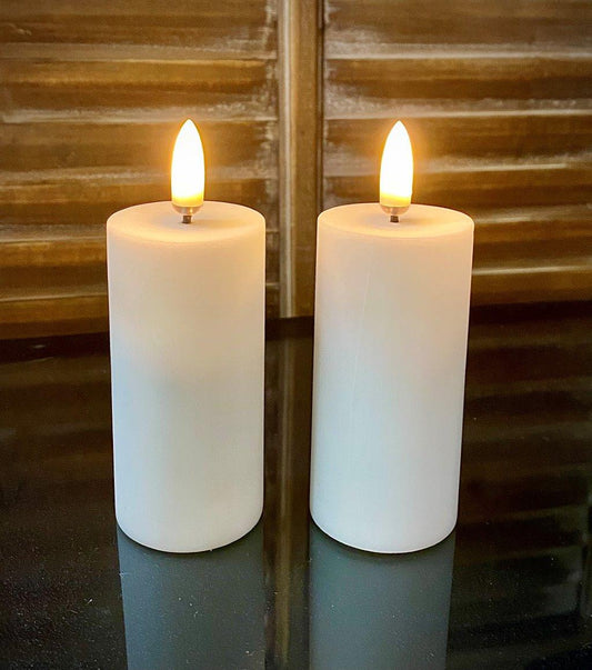 Radiance Plastic LED Votives, Set of Two