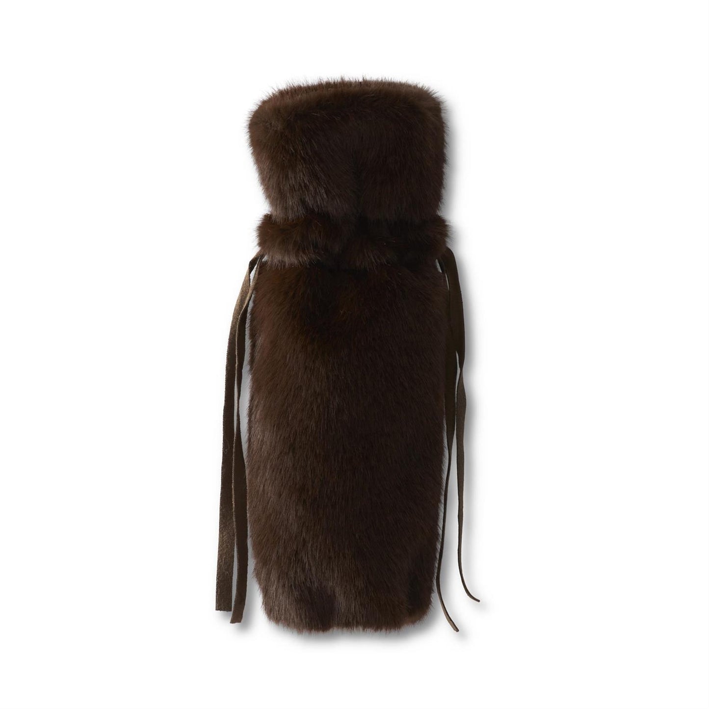 Festive Fur Wine Bag