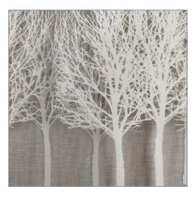 Winter Woods Framed Glass Artwork