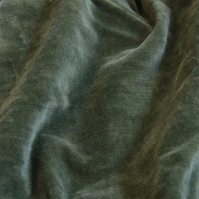 Velvet Tree Skirt in Sage Green