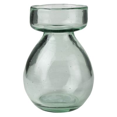 Recycled Glass Bulb Vase