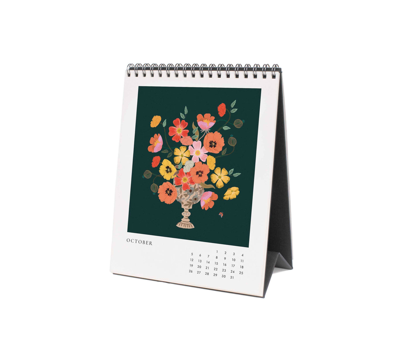 2025 Flower Studies Desk Calendar