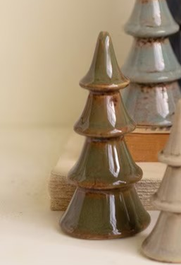 Ceramic Christmas Tree of Various Colors