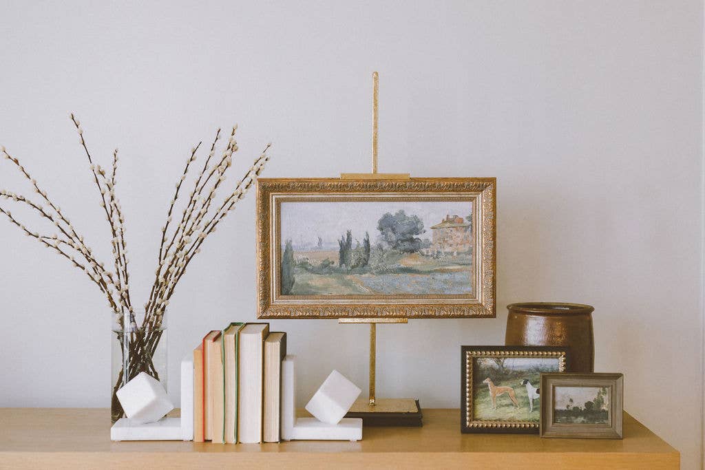 In The Hills Framed Antique Art