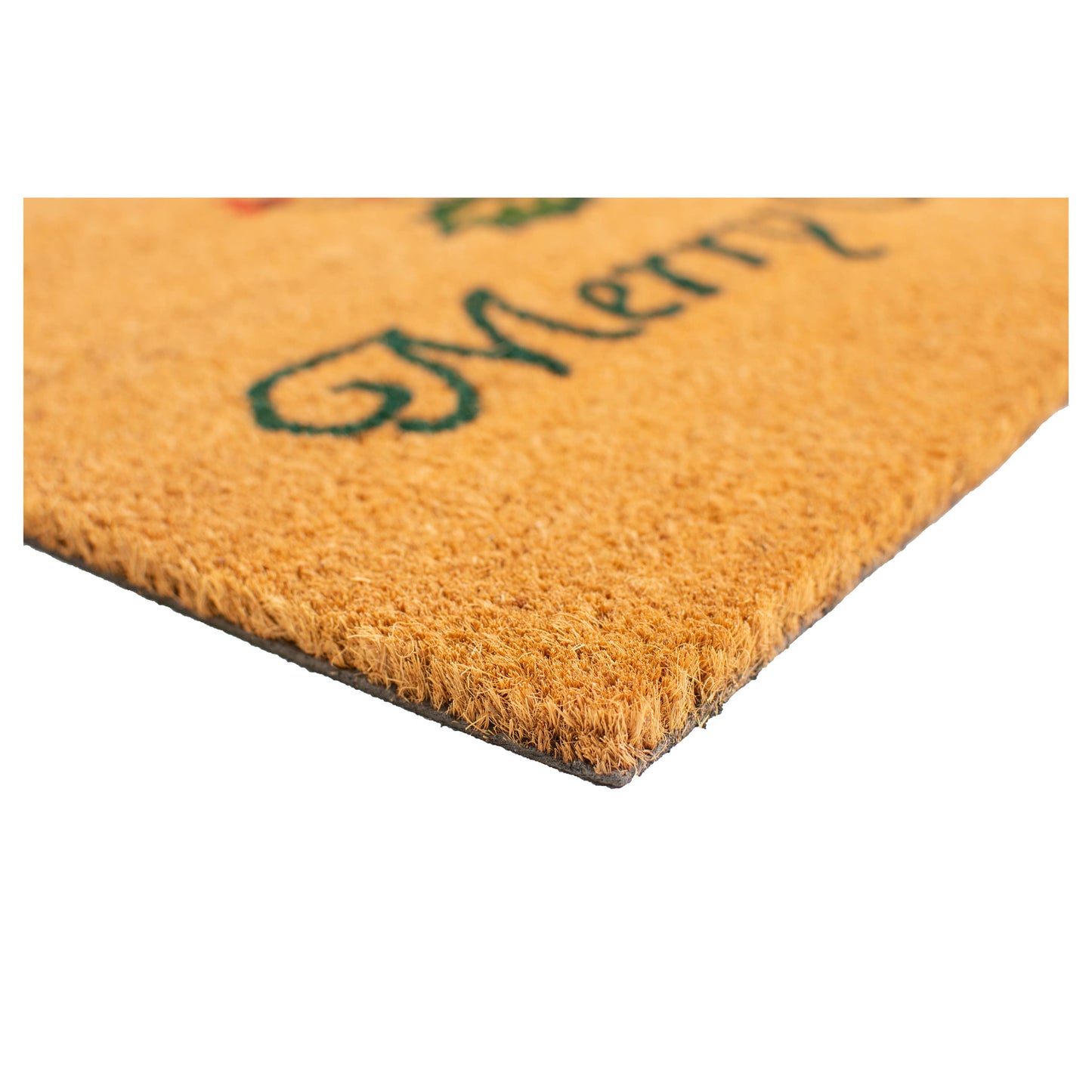 Merry Christmas Coir Doormat