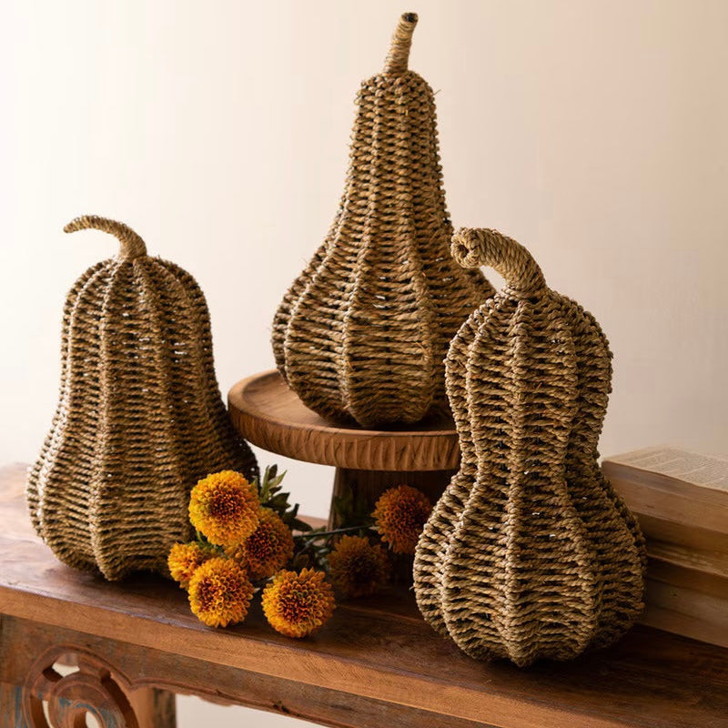 Woven Vine Pumpkin Gourd