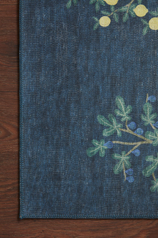 Rifle Paper Co x Loloi Atelier Rug | Topiary Indigo