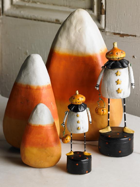 Set of 3 Resin Candy Corn Pieces