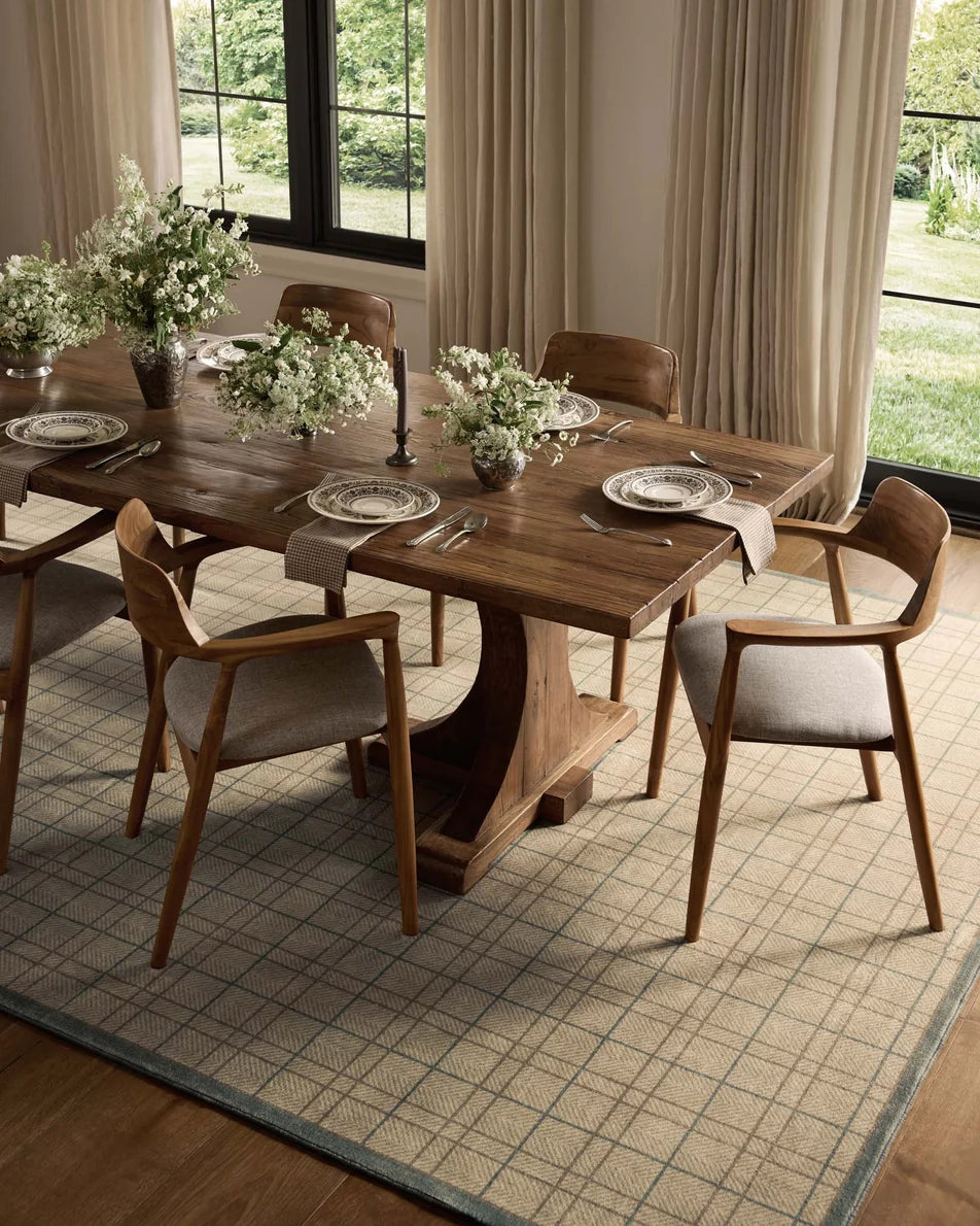 Bobby Sage and Denim Area Rug by Loloi