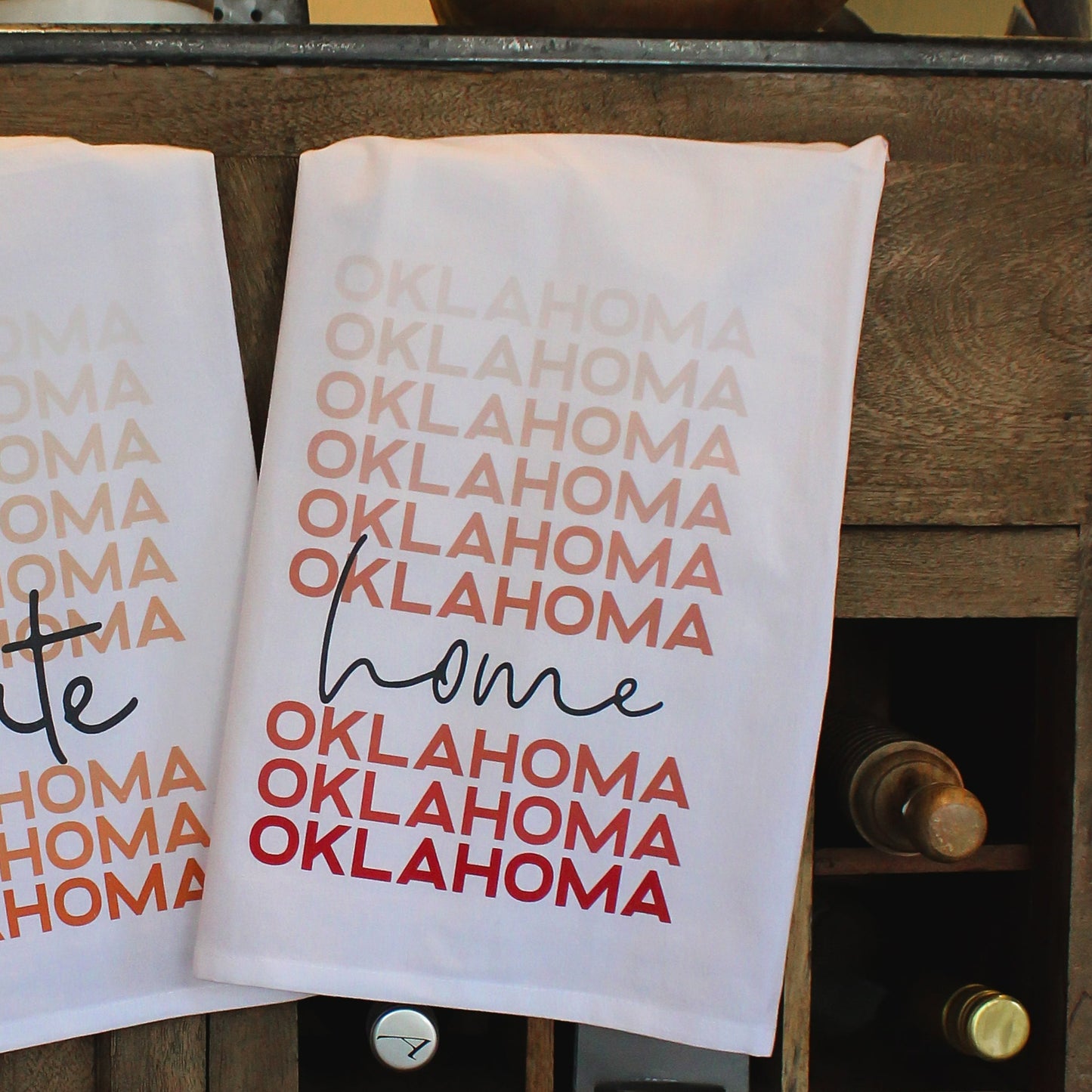 Sooners Tea Towel